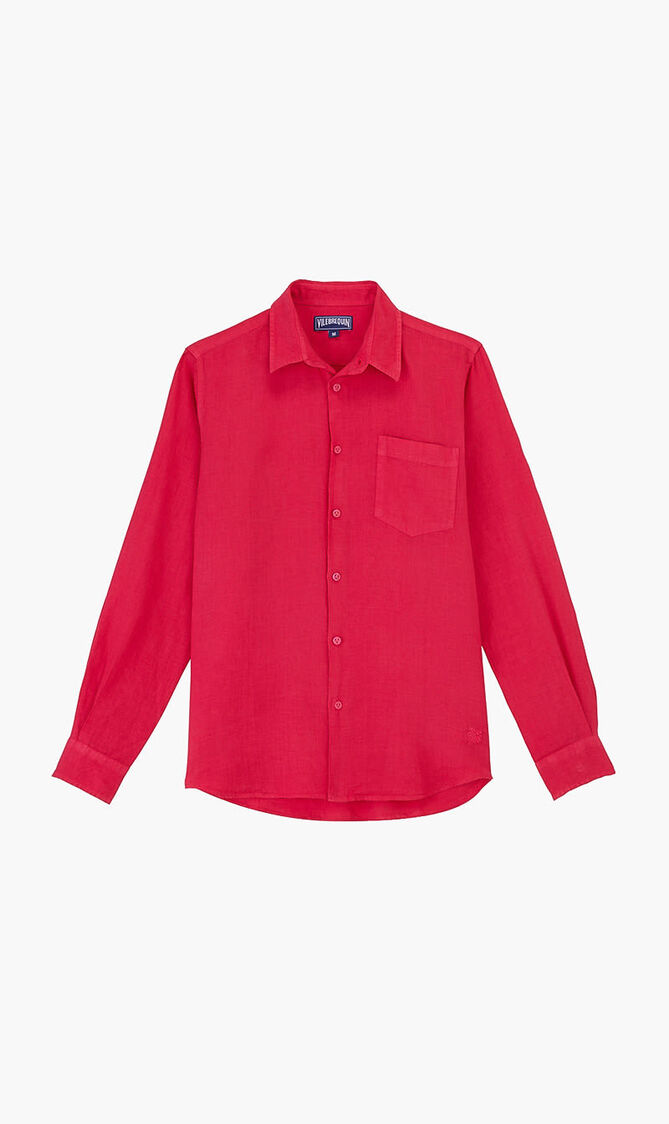 Solid Linen Shirt