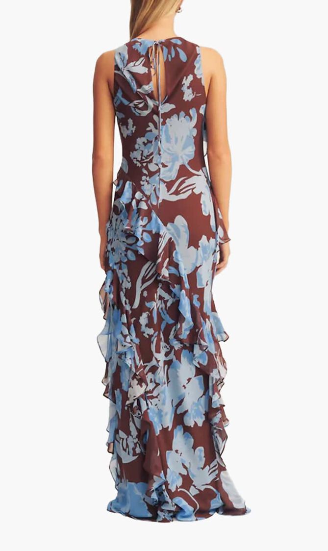 Ruffle Maxi Dress