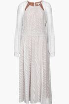 Zebra Metallic Fil Coupé Dress