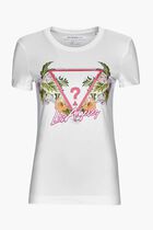 Triangle Flowers Tee