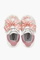 Glitter Bow Sneakers