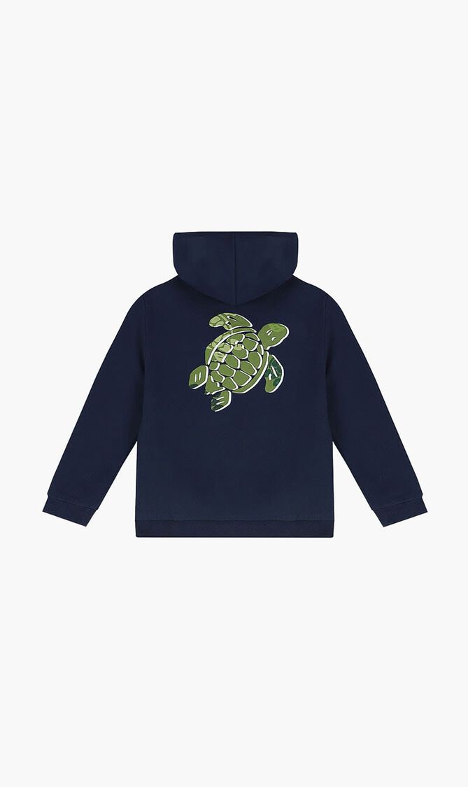 GATO SWEAT CR24 TURTBACK HOOD BLEU MARINE