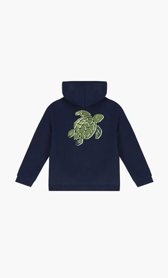 GATO SWEAT CR24 TURTBACK HOOD BLEU MARINE