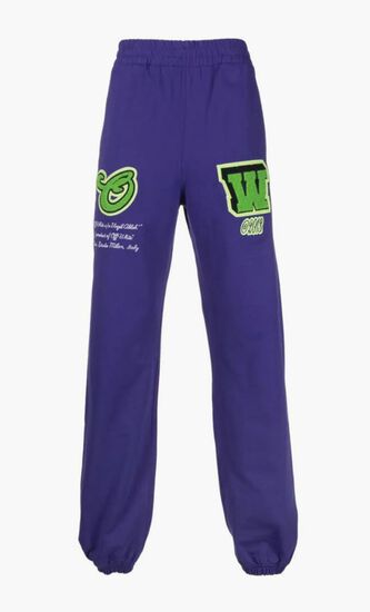 Logo Patch Track Pants