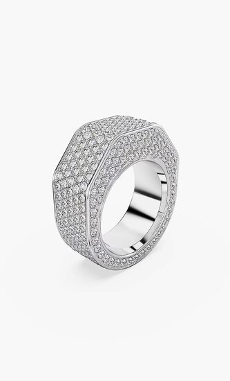 SJC DEXTERA RING OCT FULL PAVE CRE/RHS 50 MM