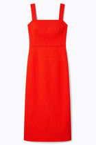 Stretch Faille Dress