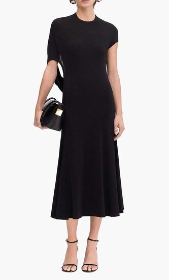 Asymmetric Draped Dress