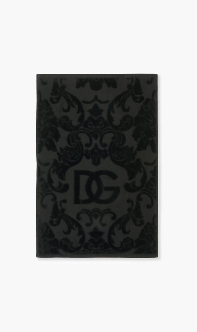 DGA ALL DECORS 5 PIECES BATH TOWELS SET BLACK
