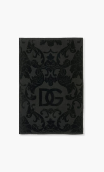 DGA ALL DECORS 5 PIECES BATH TOWELS SET BLACK