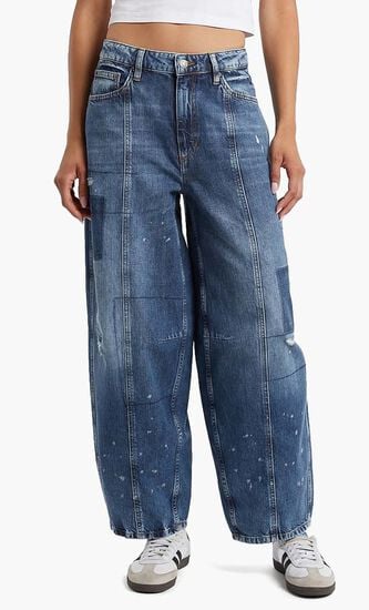 Baggy Tapered Jeans