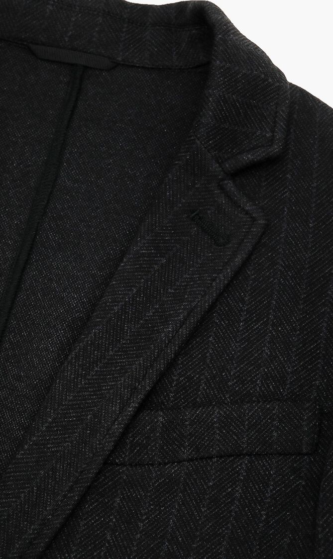 Slim Fit Jersey Blazer