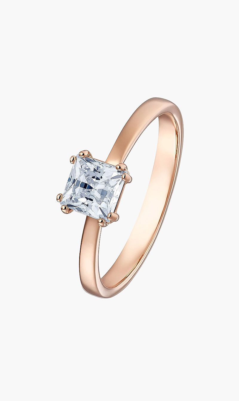 Swarovski attract ring rose gold sale