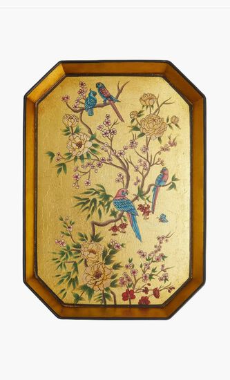 Flora Hand painted Iron Tray