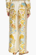 INFORMAL PANT UNDERWATER BAROCCO FOULARD ON SILK TWILL