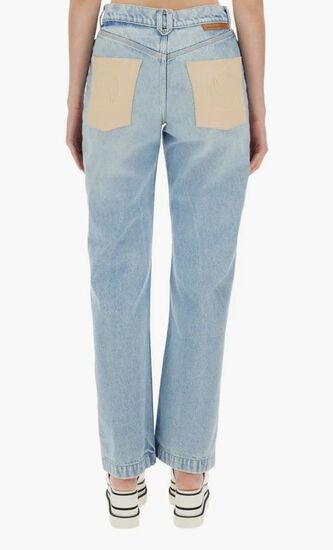 Straight-leg Slim-cut Jeans