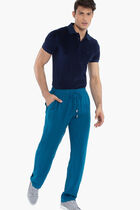 Solid Linen Drawstring Pants