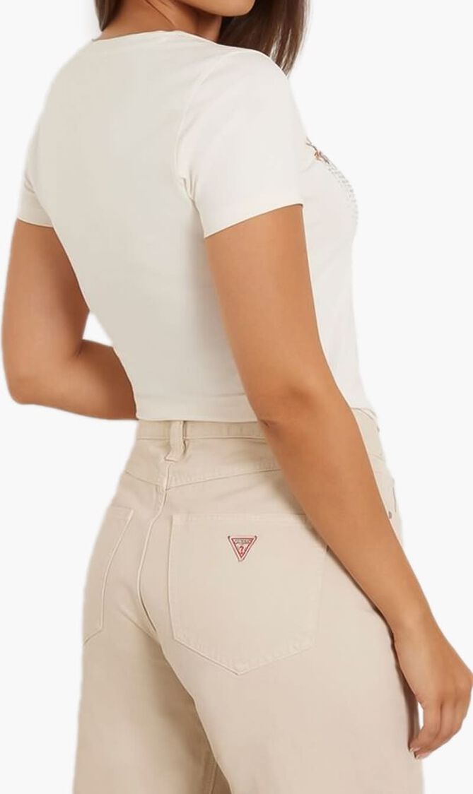 Ss Cn Bouquet Triangle Tee