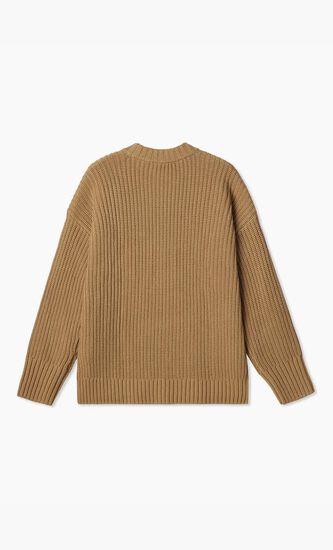 Ribbed Wool And Cashmere Blend Sweater