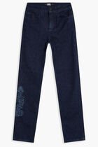UNISEX DENIM PANTS W/ LOGO
