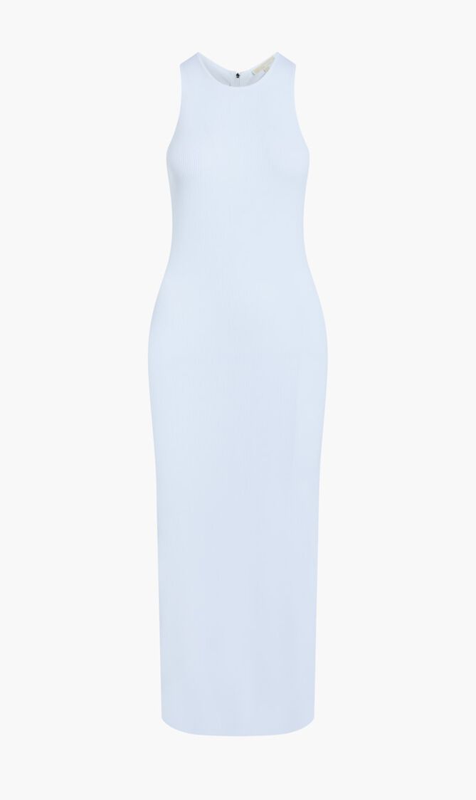 Ribbed Stretch Knit Tank Dress