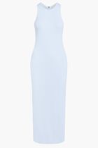 Ribbed Stretch Knit Tank Dress
