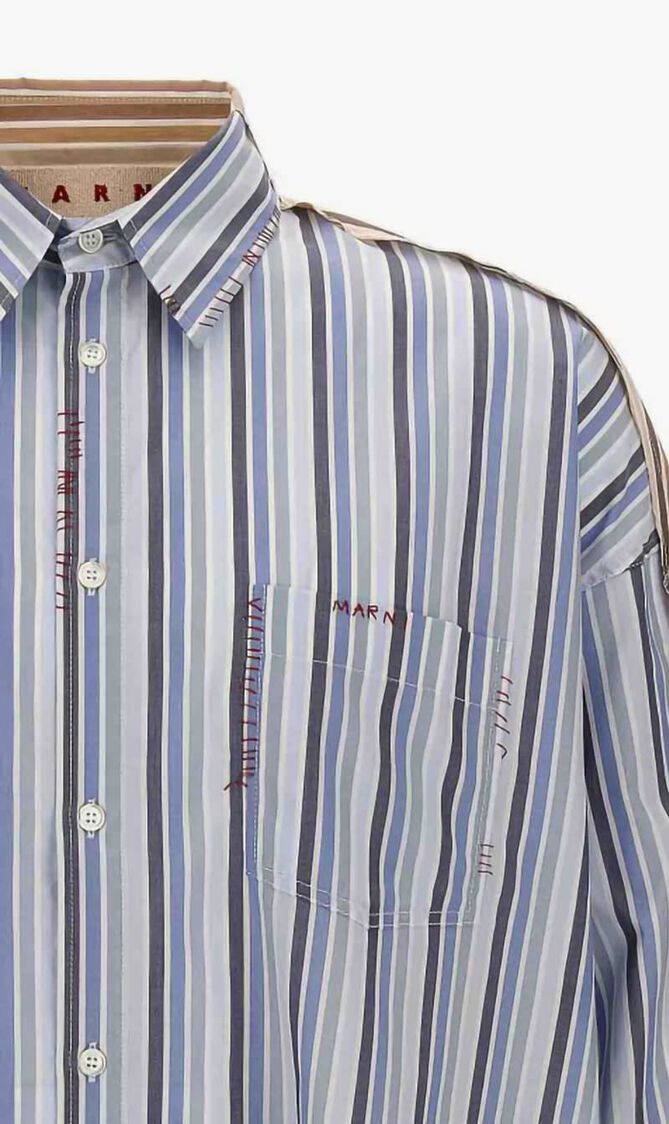 Unfinished Striped Shirt