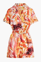 CINDY LINEN ROMPER