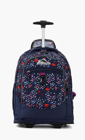 Triangle Party Wheeled Backpack