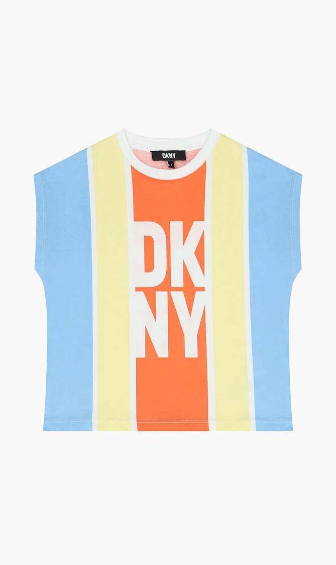 Striped Logo T Shirt