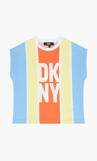 Striped Logo T Shirt
