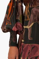Elephants Maxi Dress