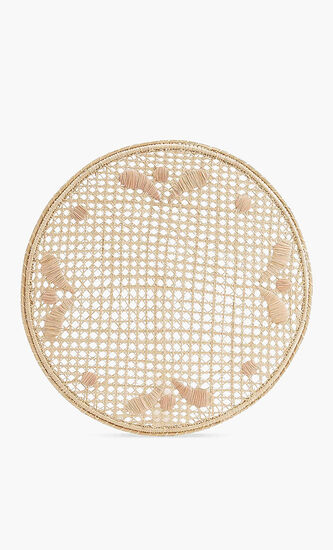 Iraca Round Table Mat