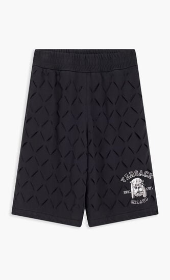 SHORT FABRIC FELPA NOT GAUZED LASERED + PRINT MASK