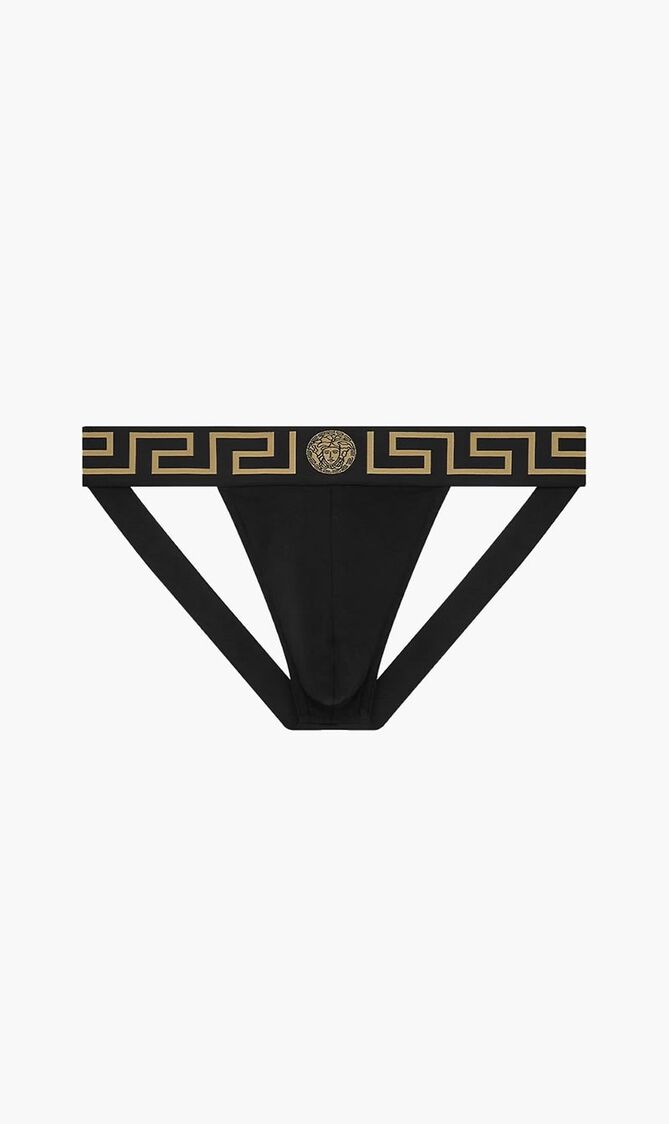 UNDERPANTS JOCK STRAP JERSEY TOPEKA BI-STRETCH COTTON ORGANIC NEW LOGO