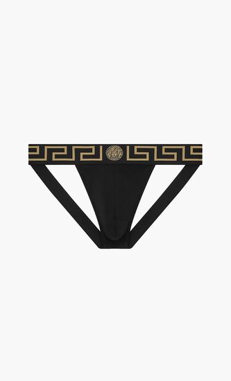 UNDERPANTS JOCK STRAP JERSEY TOPEKA BI-STRETCH COTTON ORGANIC NEW LOGO