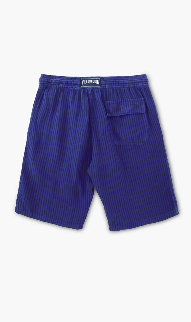 Linen Bermuda Shorts