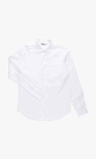 Raven Tonal Embroidered Logo Shirt