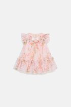 ROSEBUD FLOWER DRESS BEGONIA PINK