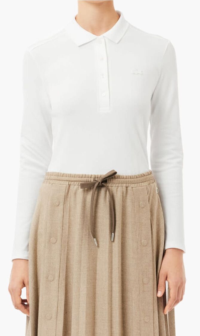 Slim Fit Stretch Pique Polo Shirt