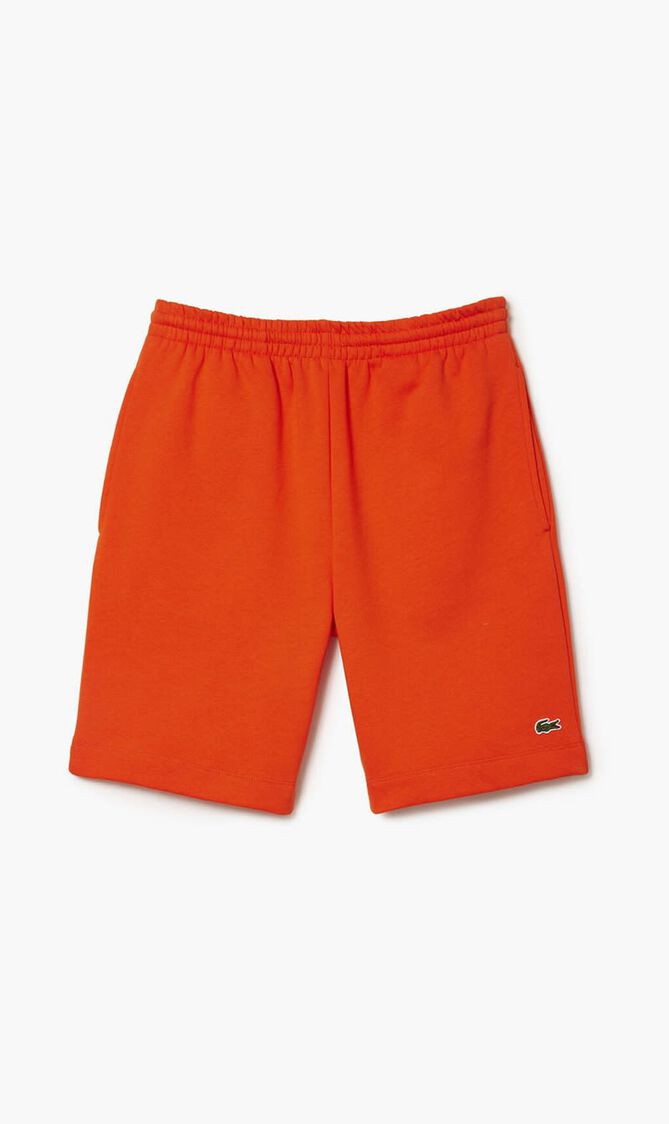 Organic Brushed Cotton Fleece Jogger Shorts