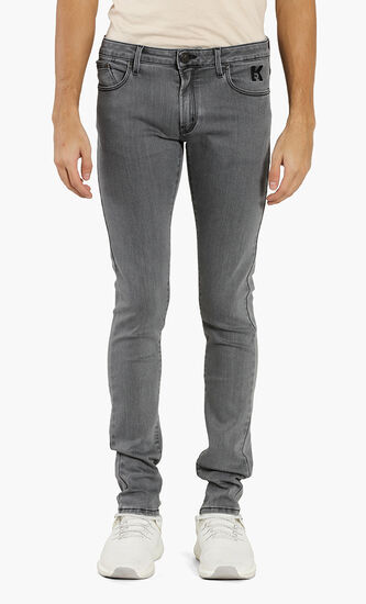 Washed Stretch Jeans
