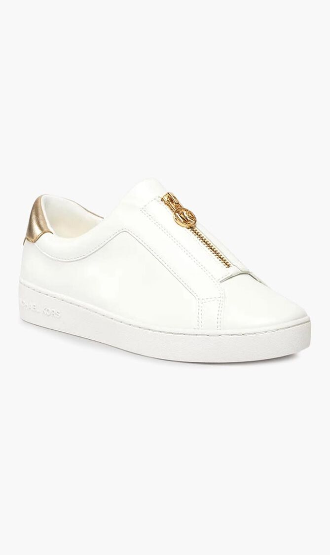 Keaton Signature Logo Zip Up Sneaker
