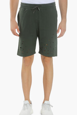 Sporty IL Cut-Out Shorts