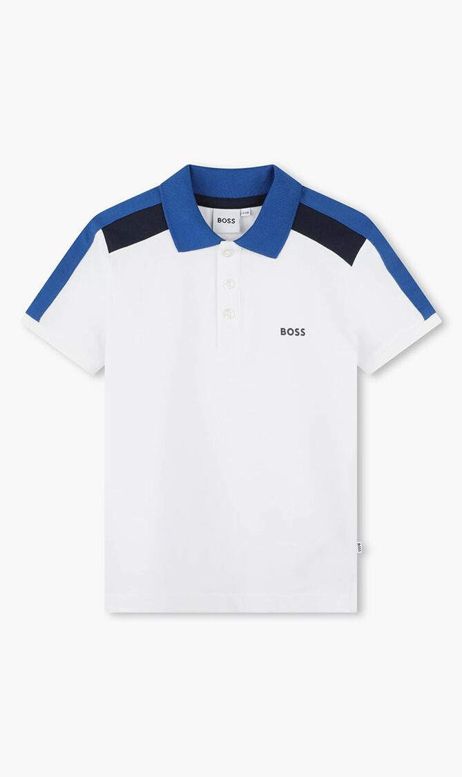 Panelled Polo Shirt