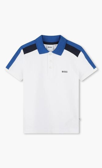 Panelled Polo Shirt