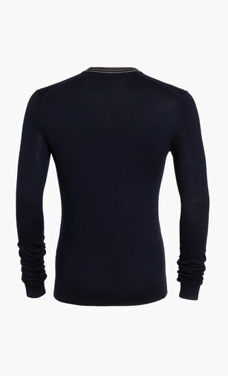 Crew Neck Plain Jumper