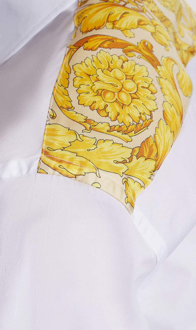 Barocco Print Long Sleeved Shirt