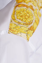 Barocco Print Long Sleeved Shirt