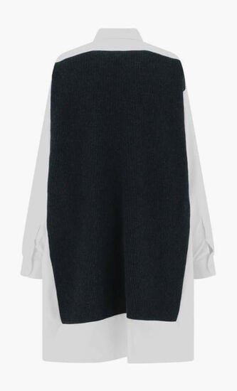 Knit Panel Shirt