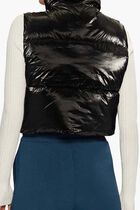 Chris Puffer Crop Vest Jacket